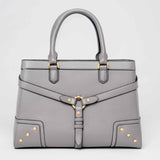 Stockholm Satchel Grey - Ava Carrington